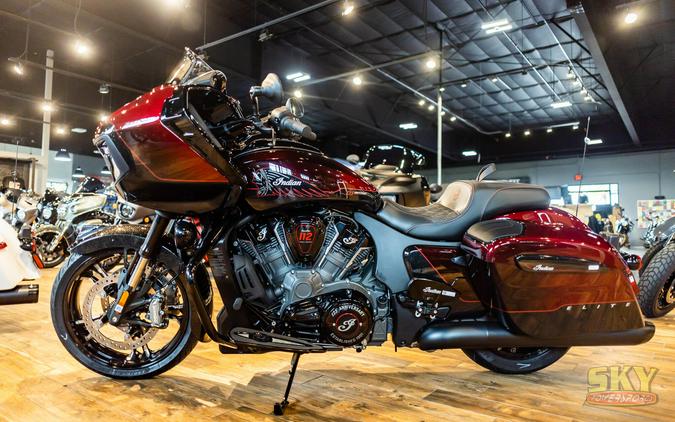 2026 Indian Motorcycle 125 CHALLENGER 125 RED W BLK CRSTL 49ST 125th Anniversary Edition