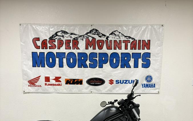 2025 Honda Rebel 500 ABS Matte Black Metallic - UH0083