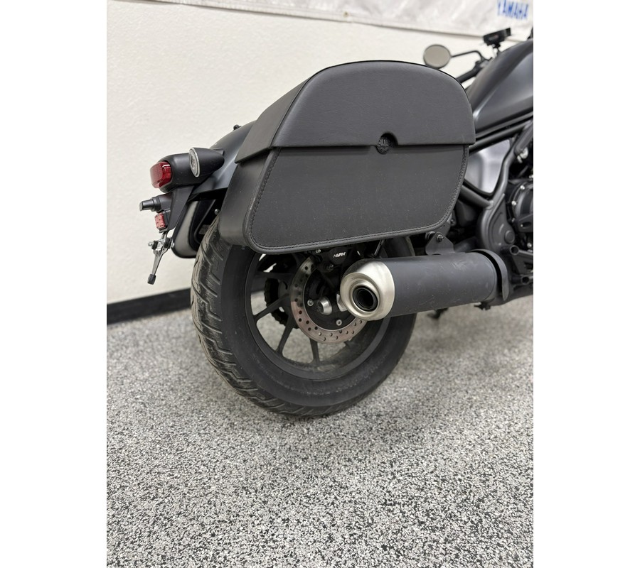 2025 Honda Rebel 500 ABS Matte Black Metallic - UH0083