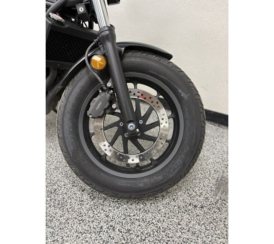 2025 Honda Rebel 500 ABS Matte Black Metallic - UH0083