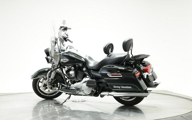 2014 HARLEY-DAVIDSON FLHR ROAD KING in Vivid Black with Pinstripe with 21,216 miles