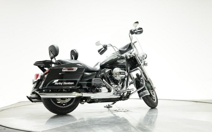 2014 HARLEY-DAVIDSON FLHR ROAD KING in Vivid Black with Pinstripe with 21,216 miles