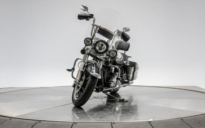2014 HARLEY-DAVIDSON FLHR ROAD KING in Vivid Black w/ Pinstripe with 21,216 miles