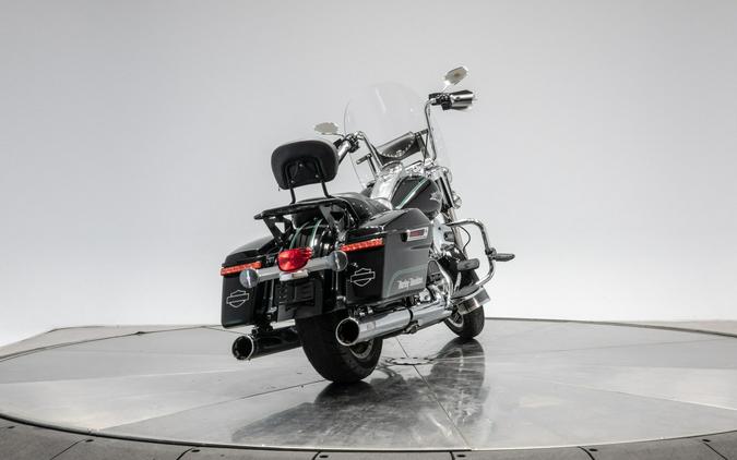 2014 HARLEY-DAVIDSON FLHR ROAD KING in Vivid Black w/ Pinstripe with 21,216 miles