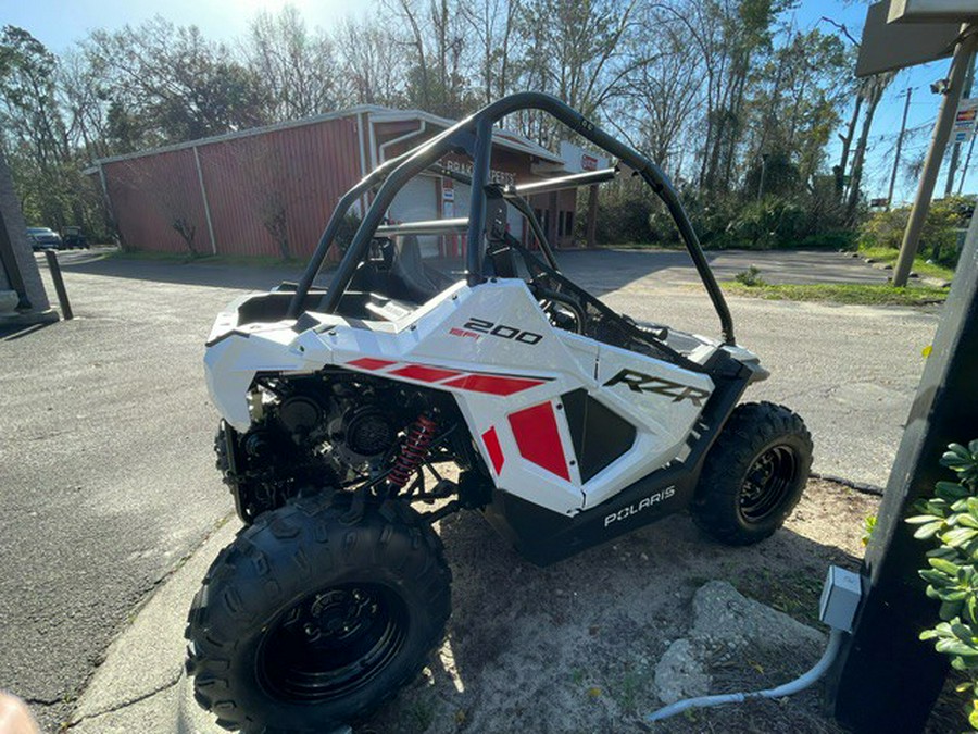 2023 Polaris Industries RZR 200 EFI White Lightning/Indy Red