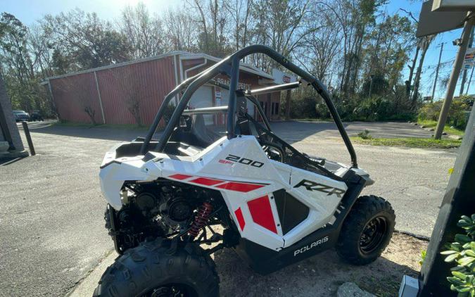 2023 Polaris Industries RZR 200 EFI White Lightning/Indy Red