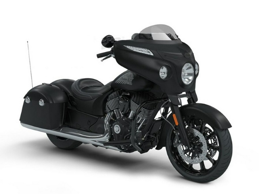2018 Indian Chieftain Dark Horse ABS Thunder Black Smoke