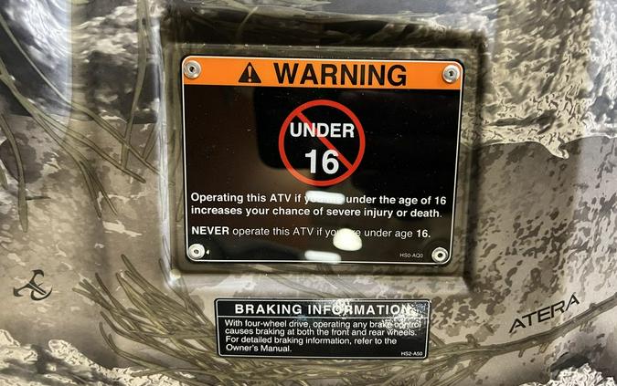 2026 Honda® FourTrax Rancher 4x4 TrueTimber® Atera Camo