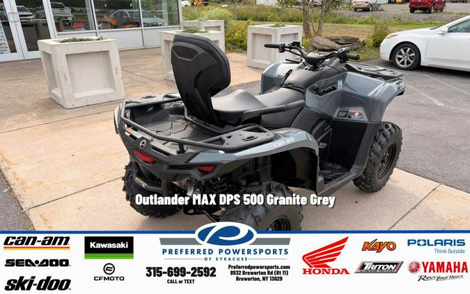 2026 Outlander MAX DPS 500 Granite Grey - Can-Am
