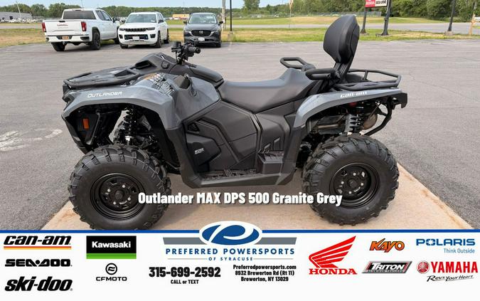 2026 Outlander MAX DPS 500 Granite Grey - Can-Am