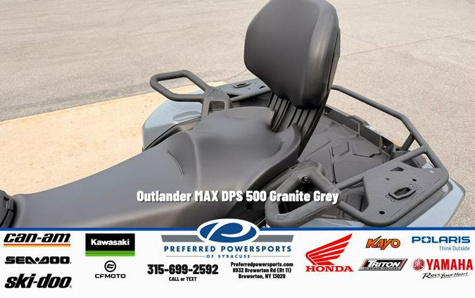 2026 Outlander MAX DPS 500 Granite Grey - Can-Am
