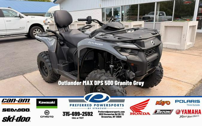 2026 Outlander MAX DPS 500 Granite Grey - Can-Am