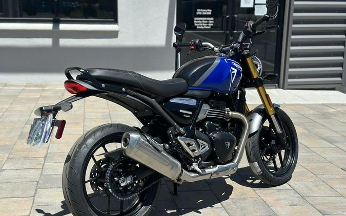 2024 Triumph Speed 400 Caspian Blue / Storm Grey