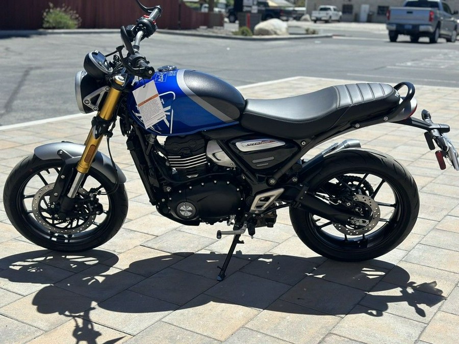 2024 Triumph Speed 400 Caspian Blue / Storm Grey