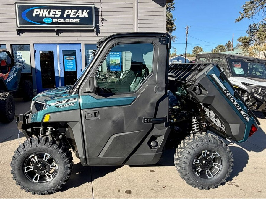 2026 Polaris RANGER XP 1000 NORTHSTAR PREMIUM LABYRINTH BLUE with PLOW