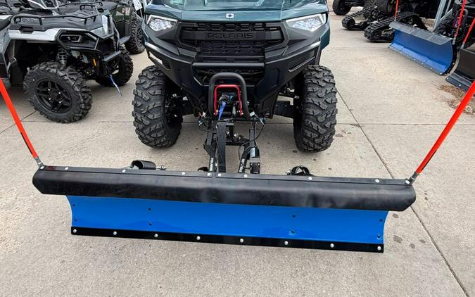 2026 Polaris RANGER XP 1000 NORTHSTAR PREMIUM LABYRINTH BLUE with PLOW