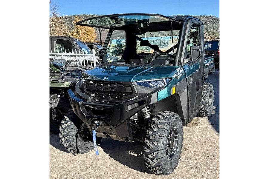 2026 Polaris RANGER XP 1000 NORTHSTAR PREMIUM LABYRINTH BLUE with PLOW