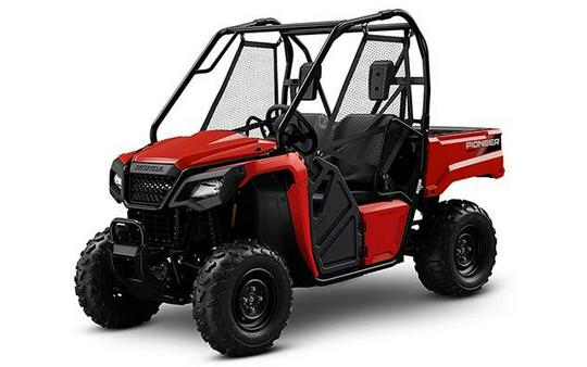 2026 PIONEER 520 - HERO RED - Honda