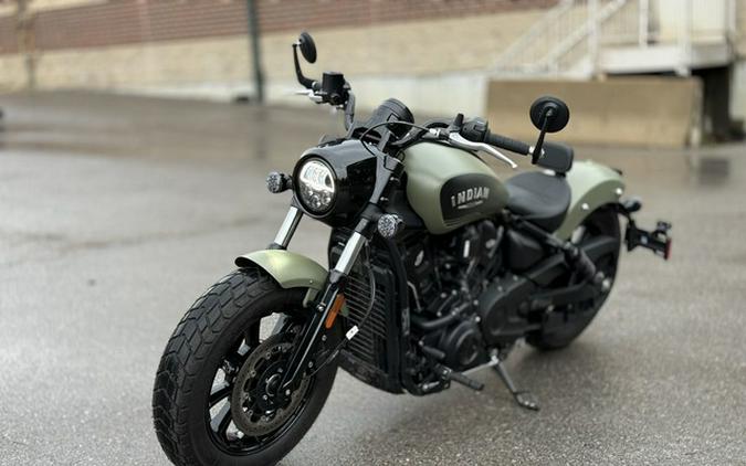 2026 Indian Scout Bobber Limited +Tech Moss Green Smoke