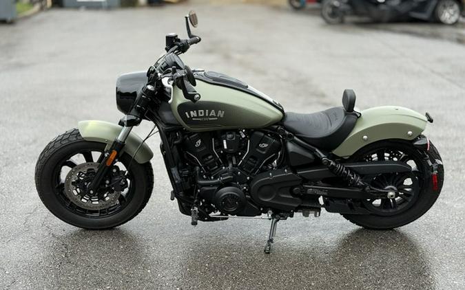 2026 Indian Scout Bobber Limited +Tech Moss Green Smoke
