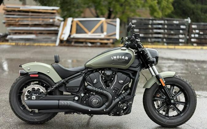 2026 Indian Scout Bobber Limited +Tech Moss Green Smoke