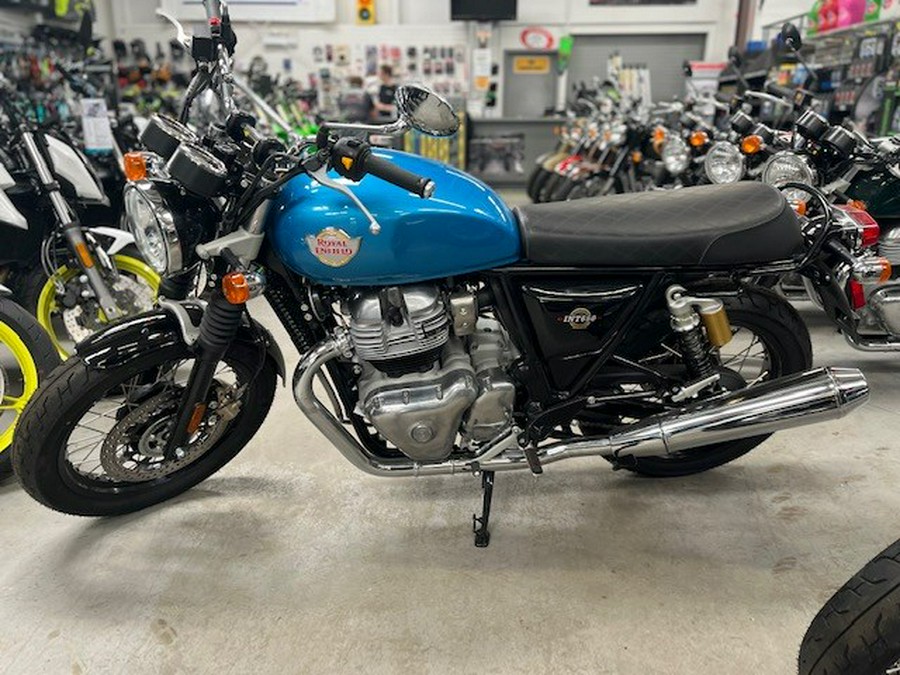 2023 Royal Enfield INT650 Ventura Blue