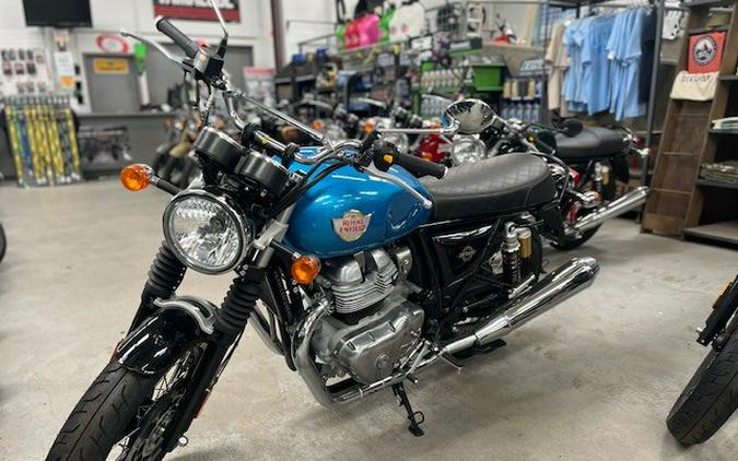 2023 Royal Enfield INT650 Ventura Blue