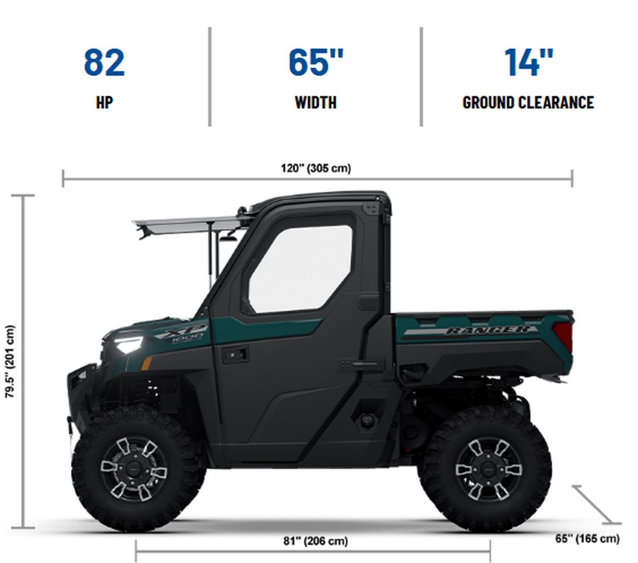 2026 Polaris RANGER XP 1000 NORTHSTAR PREMIUM LABYRINTH BLUE