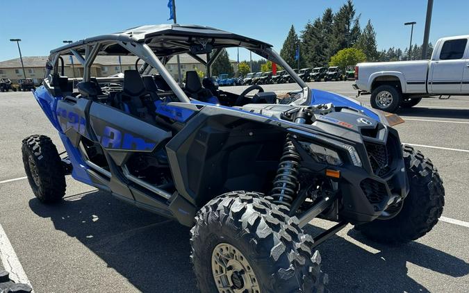 2024 Can-Am® Maverick X3 MAX X rs Turbo RR with Smart-Shox Dazzling Blue & Carbon Black