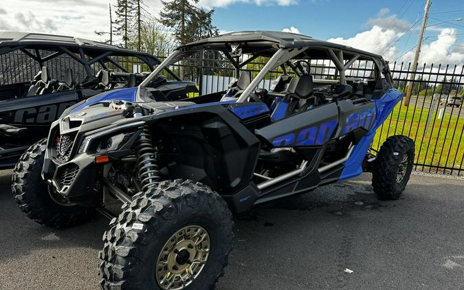 2024 Can-Am® Maverick X3 MAX X rs Turbo RR with Smart-Shox Dazzling Blue & Carbon Black