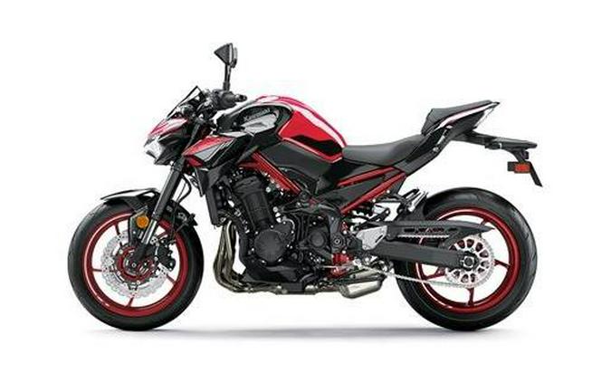 2024 Kawasaki Z900 ABS Candy Persimmon Red/Ebony