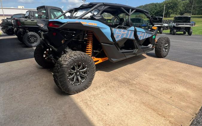 2025 Can-Am® Maverick X3 MAX DS Turbo Scandi Blue & Orange Crush