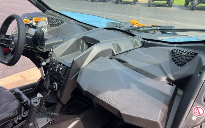 2025 Can-Am® Maverick X3 MAX DS Turbo Scandi Blue & Orange Crush