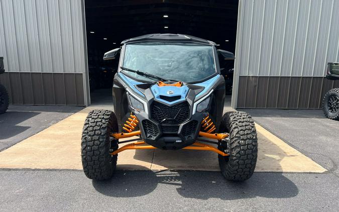 2025 Can-Am® Maverick X3 MAX DS Turbo Scandi Blue & Orange Crush