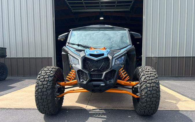 2025 Can-Am® Maverick X3 MAX DS Turbo Scandi Blue & Orange Crush