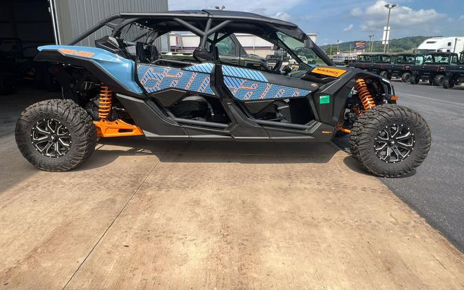 2025 Can-Am® Maverick X3 MAX DS Turbo Scandi Blue & Orange Crush