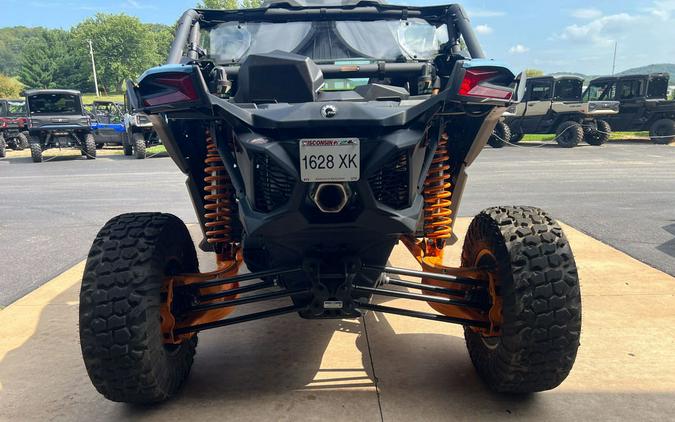 2025 Can-Am® Maverick X3 MAX DS Turbo Scandi Blue & Orange Crush