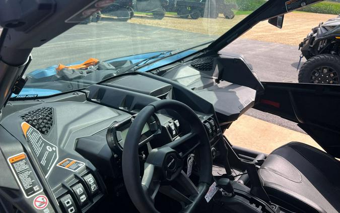 2025 Can-Am® Maverick X3 MAX DS Turbo Scandi Blue & Orange Crush