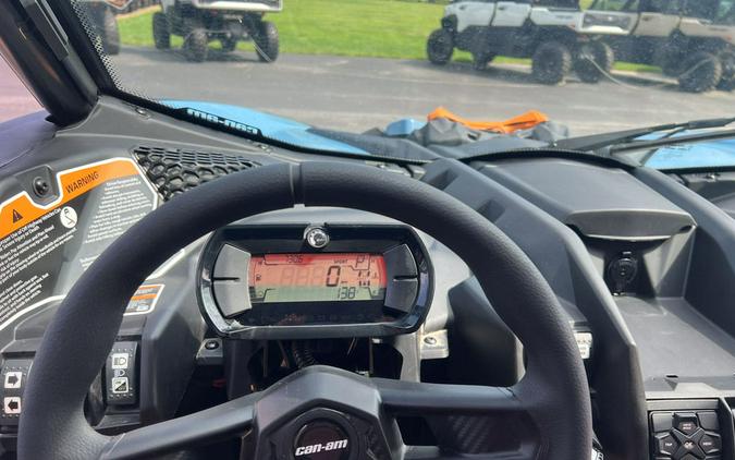 2025 Can-Am® Maverick X3 MAX DS Turbo Scandi Blue & Orange Crush