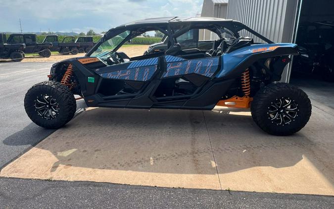 2025 Can-Am® Maverick X3 MAX DS Turbo Scandi Blue & Orange Crush