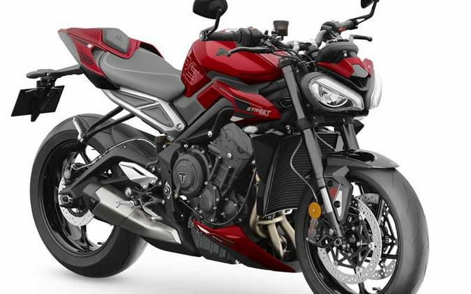 2024 Triumph Street Triple 765 RS Carnival Red