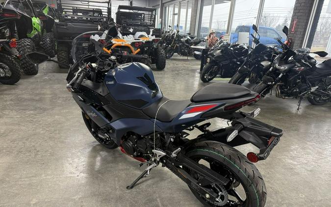 2026 Kawasaki Ninja® 500 ABS Metallic Matte Twilight Blue