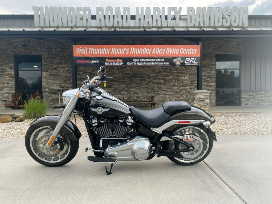 2020 Harley-Davidson Fat Boy 114 River Rock Gray/Vivid Black