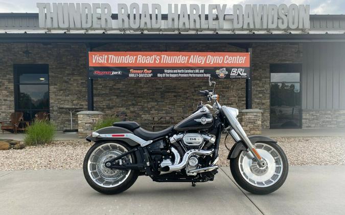 2020 Harley-Davidson Fat Boy 114 River Rock Gray/Vivid Black