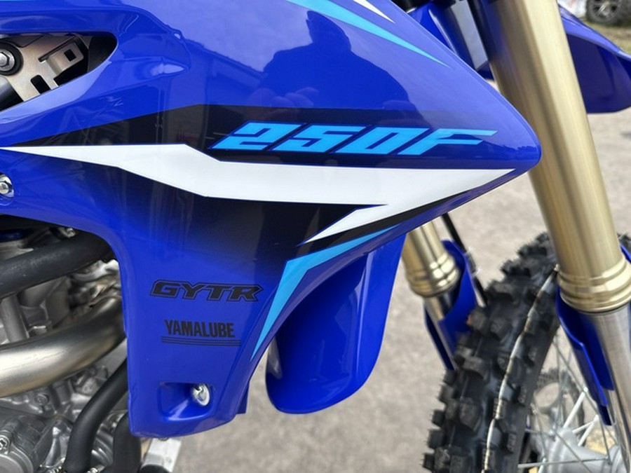 2026 Yamaha YZ 250F Team Yamaha Blue