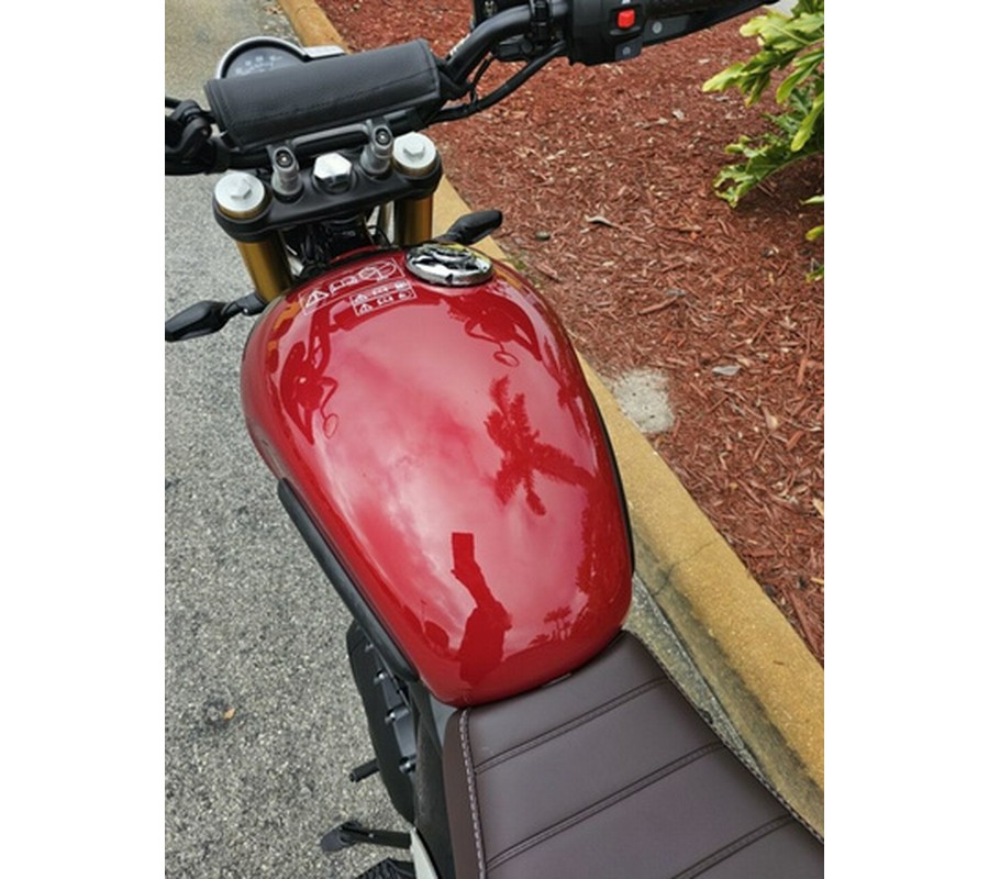 2024 Triumph Scrambler 400 X Carnival Red / Phantom Black