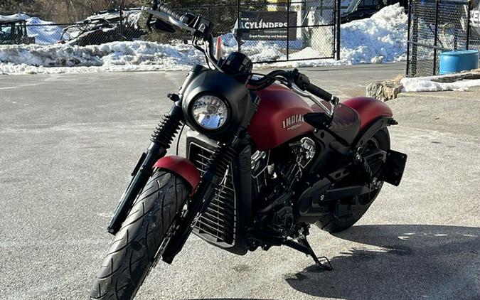 2023 Indian Scout Bobber ABS Ruby Smoke