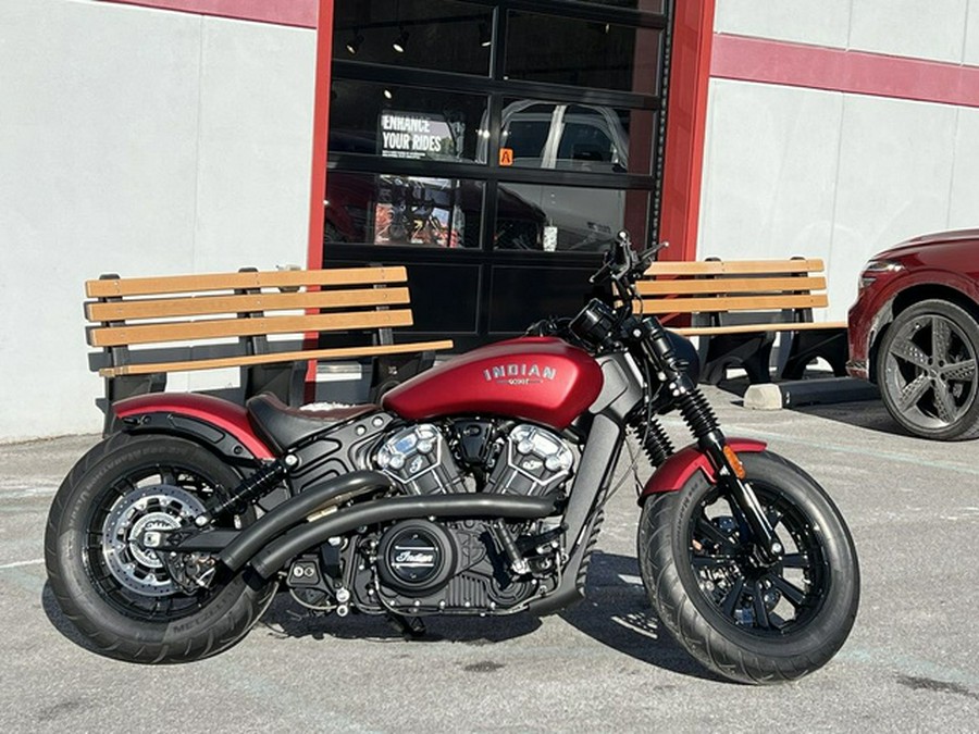 2023 Indian Scout Bobber ABS Ruby Smoke