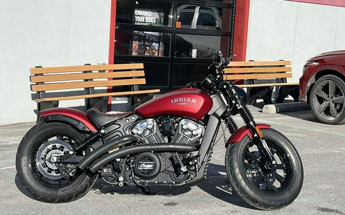 2023 Indian Scout Bobber ABS Ruby Smoke