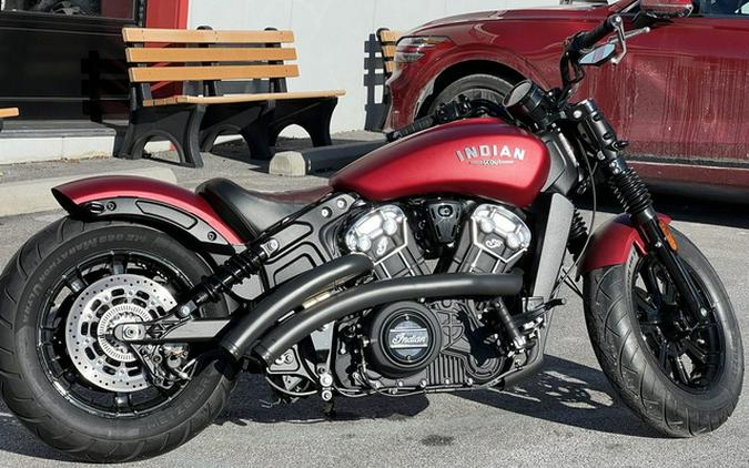 2023 Indian Scout Bobber ABS Ruby Smoke